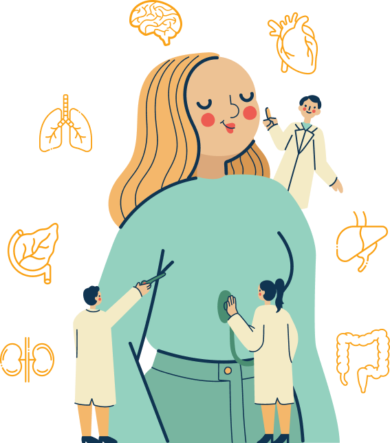 Advaita Life Clinic Illustration